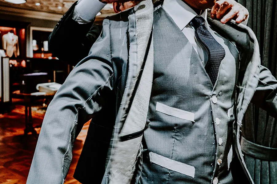 Suit construction process